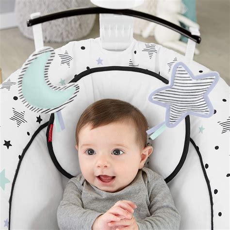 Fisher Price Deluxe Bouncer See Soothe Starry Night